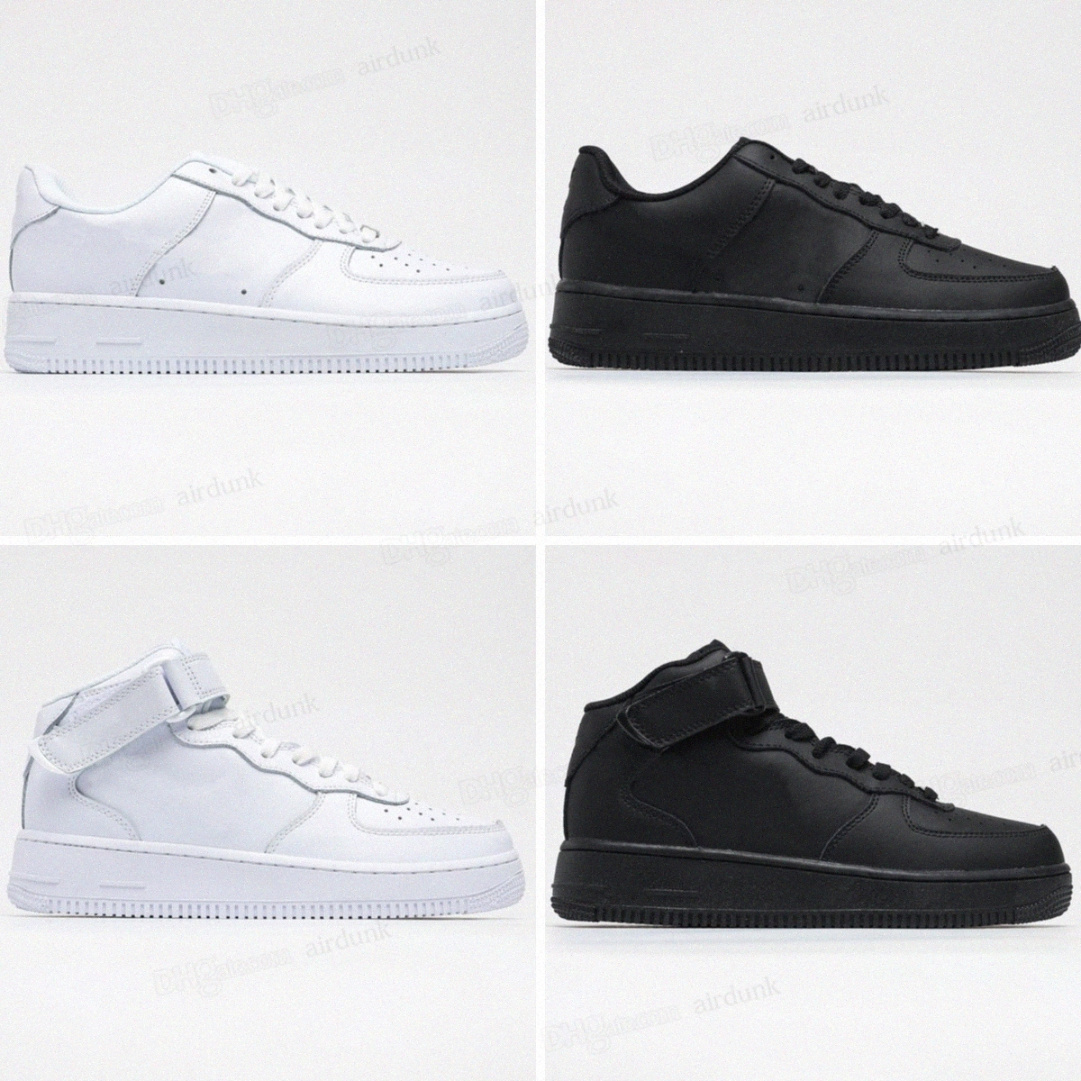 

{Brand Discount} Classic 1 Mens Casual shoes OG triple white low shadow utility black wheat sneakers Skateboarding Ones Shoe men women platform Trainers 36-45