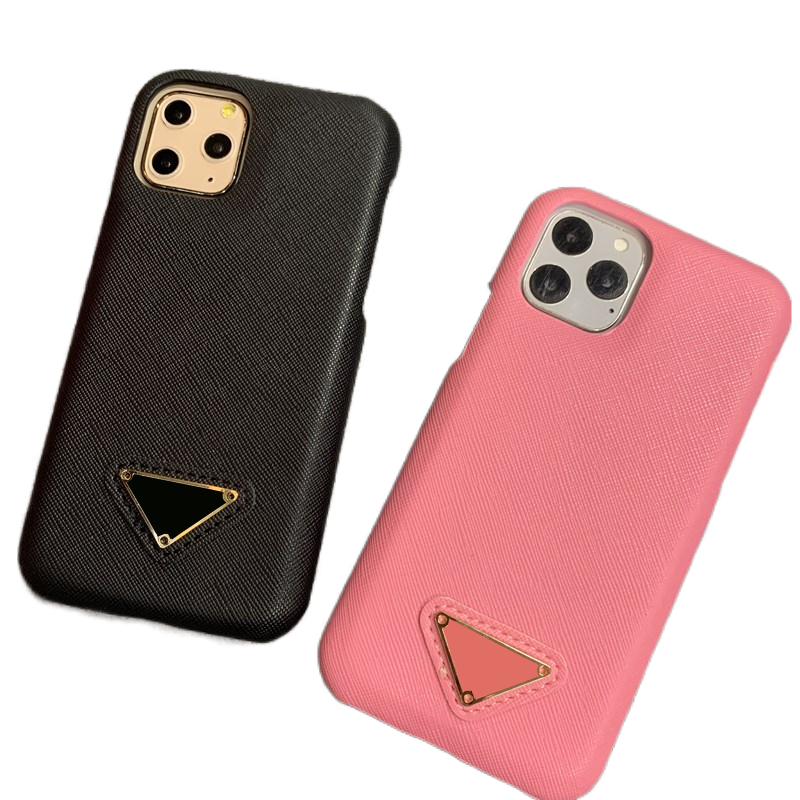

Fashion Designer IPhone Cases for New IPhone12 12Pro 12mini 12Promax 7/8/SE2 7P/8P X/XS XR 11Promax with Inverted Triangle Wholesale, Pink