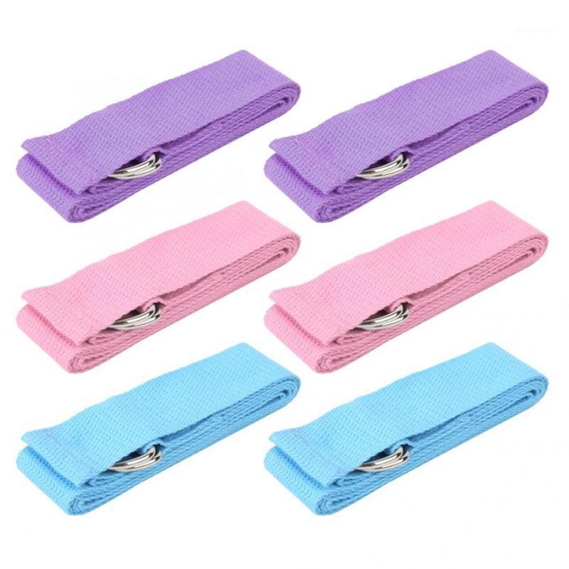 

2Pcs Yoga Stretching Belt Resistance Band Pull Strap Beginner Back Shoulder Trainer Stretch Strap Fitness Equipment1, Pink