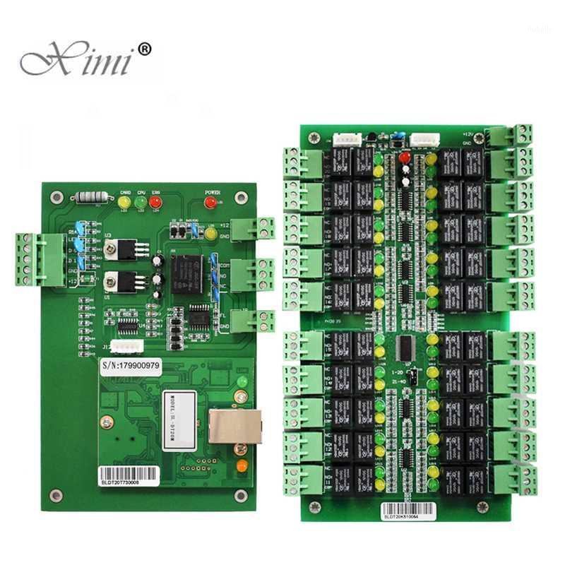 

Good Quality TCP/IP 20 Floors Biometric Fingerprint And RFID Elevator Access Control Board Lift Controller System1