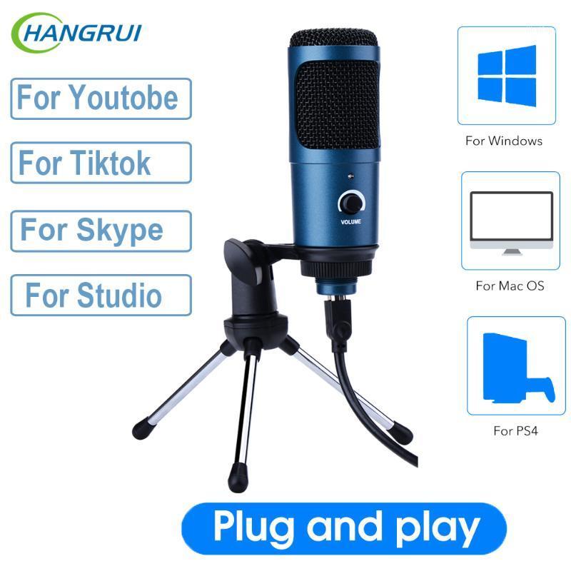 

USB Recording Condenser Microphone Professional Studio Microphone Karaoke microfono For Youtobe tik tok PC Computer Laptop Mic1
