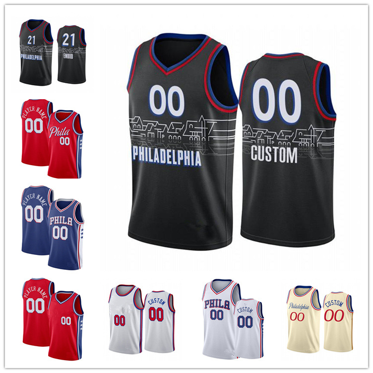 

Custom Men Joel 21 Embiid Jersey Ben 25 Simmons Iverson Tobias 12 Harris Tyrese 0 Maxey Shake 18 Milton Seth 31 Curry City Basketball Jersey, My store(lzyhome)