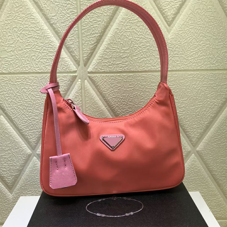 

WF High quality Womens 2005 tote Handbag Bag Nylon leather Check HOBOS Cross body Shoulder Bag Luxury Designer Classic Brand Women's Ph