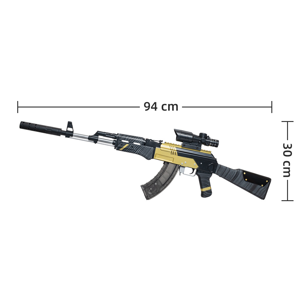 AK 47 AKM Assault Rifle Toy Guns Water Gel Ball Gun