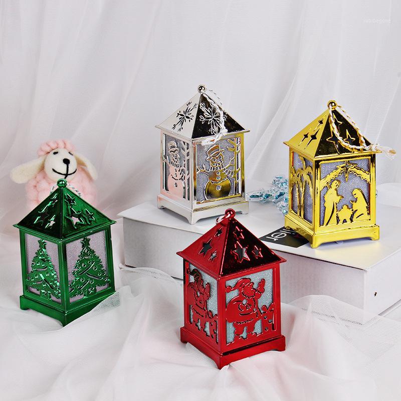 

Festival Led Light Wood House Christmas Tree Decorations For Home Hanging Ornaments Fairy Light Xmas Gift Wedding Decor Navidad1
