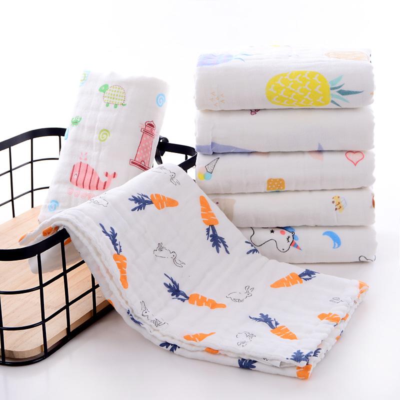 

Towel High-density Six-layer Cotton Gauze To Wipe Your Face And Bath Adult 35*75 Gift Soft