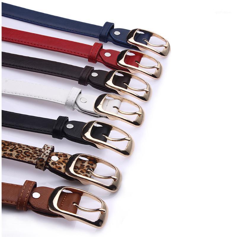 

Women Belt Fashion Waist Belt PU Leather Metal Buckle Heart Pin Belts For Ladies Leisure Dress Jeans Wild Waistband1, Black