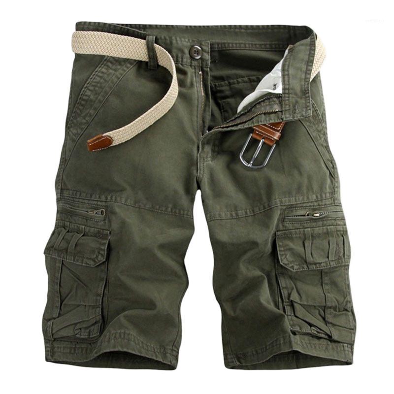 

Men's Jeans Summer Fashion Men Casual Cotton Pure Color Outdoors Pocket Beach Work Trouser Cargo Shorts Pant Streetwear M8061, Blue