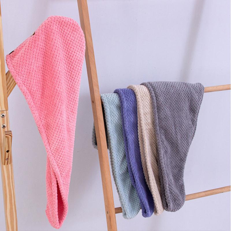 

Women Hair Drying Hat Quick-dry Girls Lady's Quick Dry Hair Hat Cap Turban Head Wrap Bathing Tools Accessories