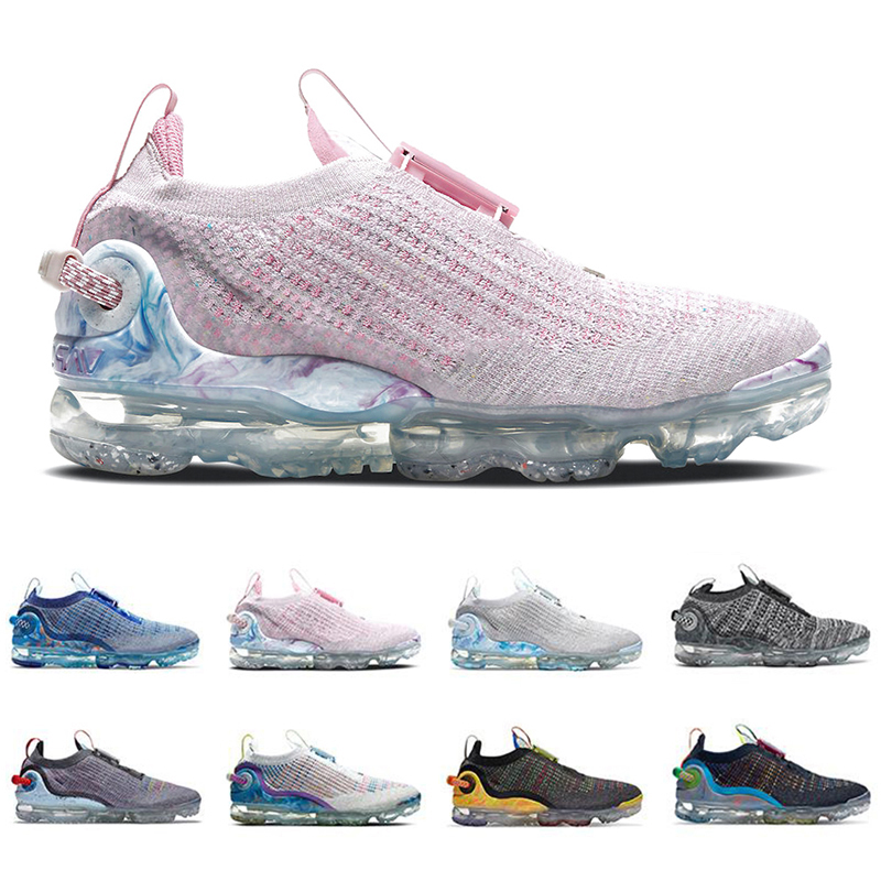 

2022 knit mesh mens running shoes Light Arctic Pink Team Red Summit White Stone Blue Smoke Grey Pure Platinum Obsidian Newsprint Black men women trainers sports shoe, Pay for box