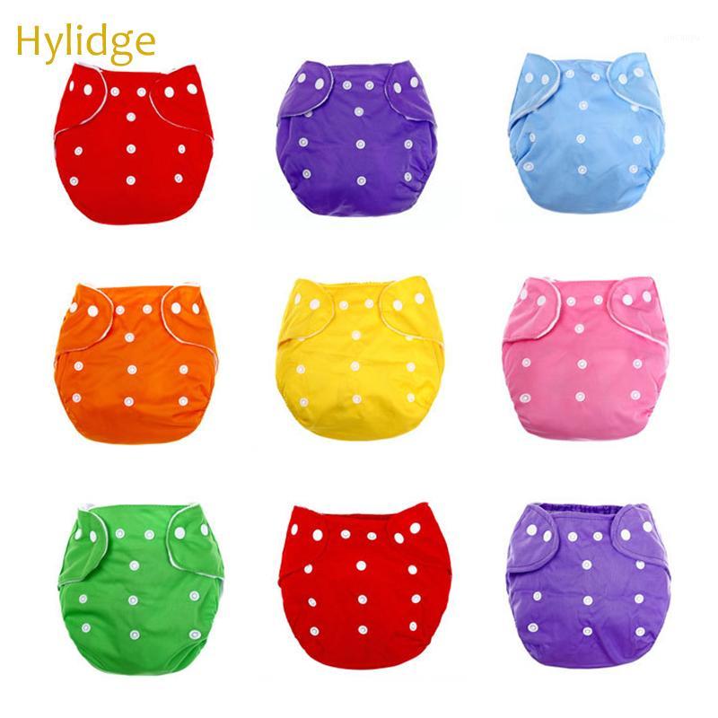 

Hylidge Reusable Nappies Infant Children Underwear Washable Baby Cotton Training Pants Breathable Leak-proof Newborn Baby Diaper1, 5pcs