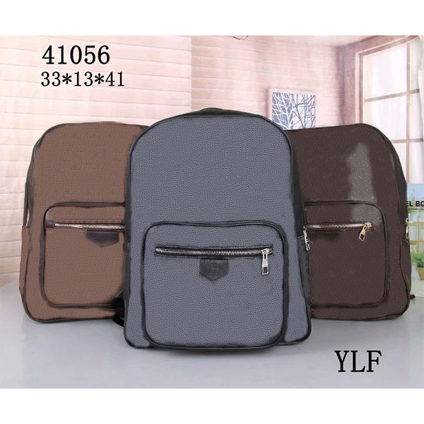 

HH New brand Luxurys backpack designer women handbag high quality Imported waterproof cloth stitching backpack school bags outdoor bag totes, Coffee grid