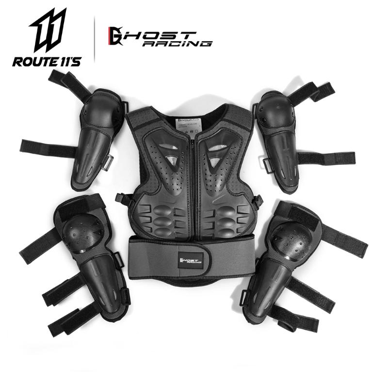 

Motorcycle Jacket Children Riding Protection Armor Motocross Motorbike Equipment Racing Body Armor Ptotective Gears Combination