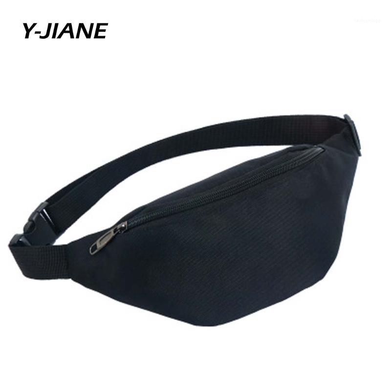 

Women Waist Bag Men Solid Pack Female Banana Bag Hip Bum Money Pouch Ladies Fashion Travel Shoulder Purse Belly Pocket#G31, Sky blue