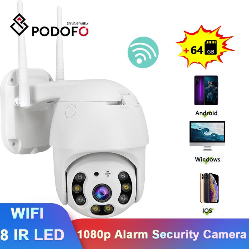 

Podofo 1080P Security Camera System Wifi Wireless Security Camera Outdoor IR Night Vision Network Wifi Home IP