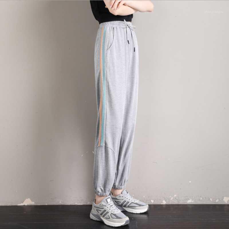 

X Cool Soft Fabric Color Stripes Joggers Women Sports Pants Sweatpants for Women Jogging Sports Jogger Sport Joggings Trousers1, Black