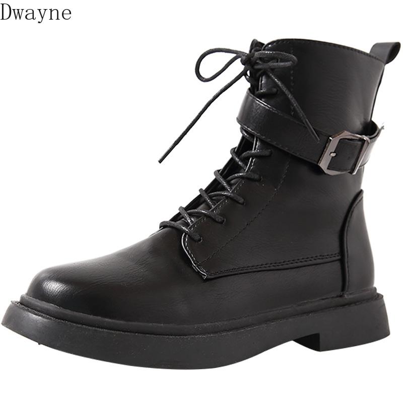 

boots female 2020 autumn new boots British wind women's shoes wild handsome net red was thin ins short tide, Black