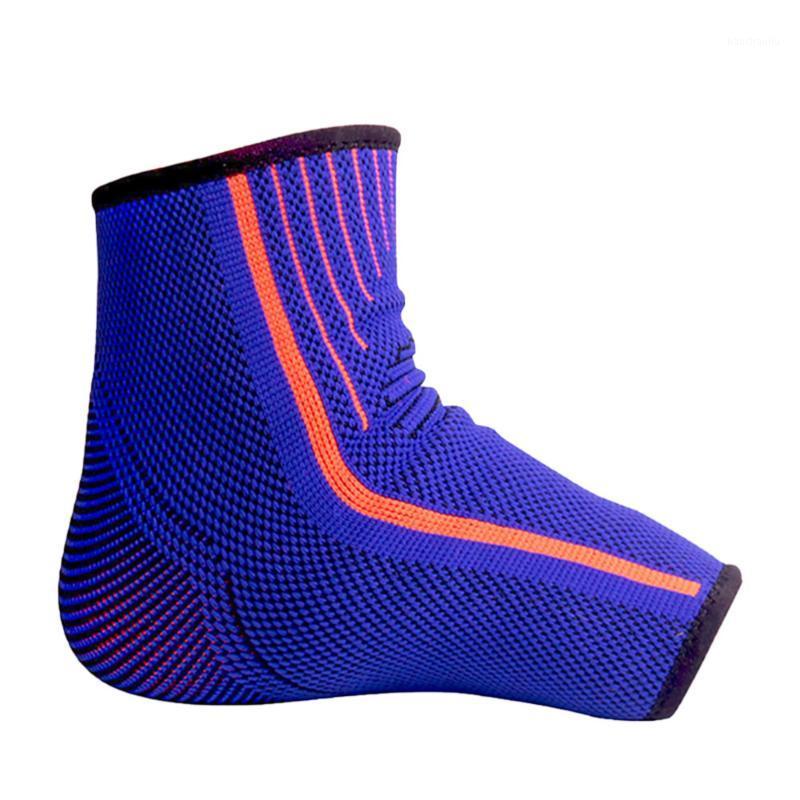 

1Pc Outdoor Sports Knitted Ankle Protector Elastic Ankle Brace Anti-sprain Foot Protective Gear for Adults (Size)1, Blue