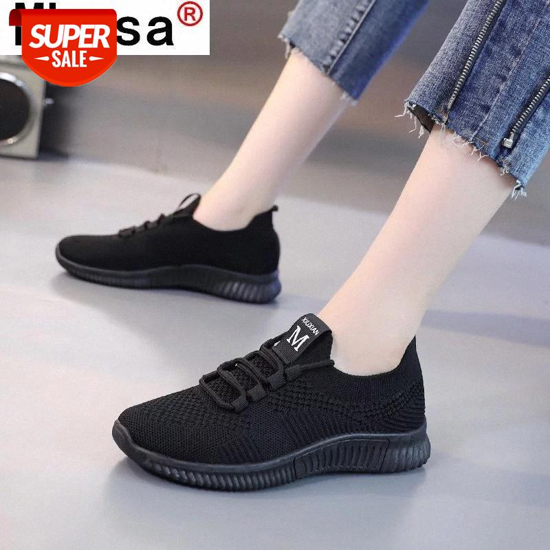 

Summer Sneakers Women Loafers 2020 Tenis Feminino Women's Flat Shoes White Black Wedges Sneakers Shoes Fashion Vulcanize #cQ9o