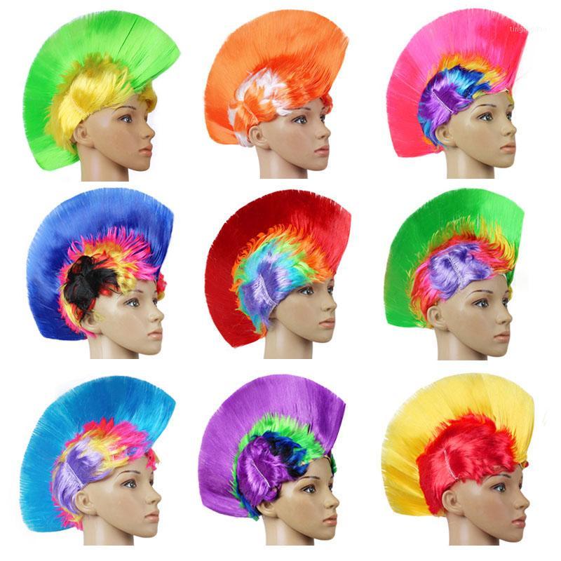 

A punk wig Comb wig Head Fun party party supplies wholesale1