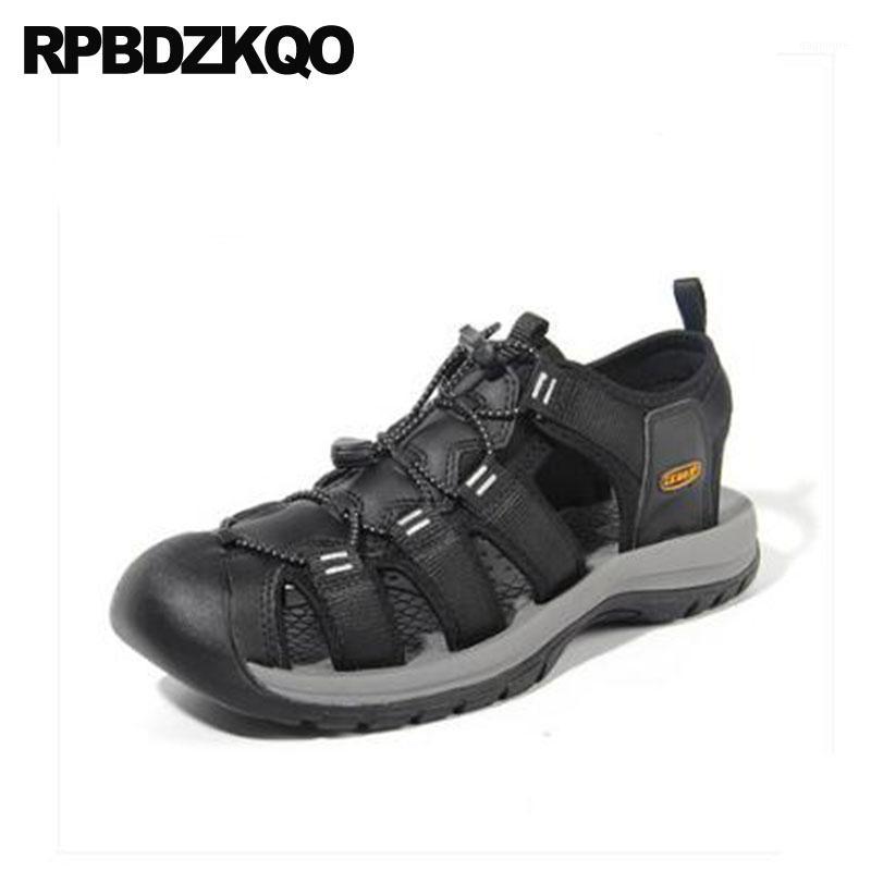 

Breathable Luxury Strap Sneakers Water Sandals Black Sport Designer Shoes Men High Quality Casual Outdoor Closed Toe Native1, Blue