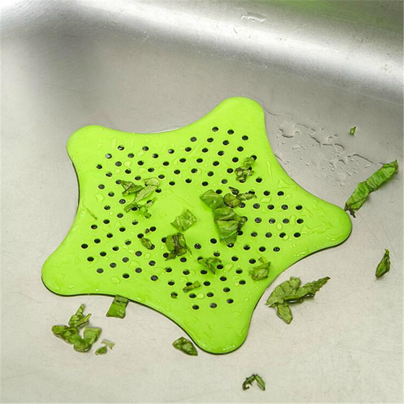 

1 pc Silicone Kitchen bathroom Sink Strainer Filter Sink Drain Cover waste stopper Floor strainer prevent clogging Colander