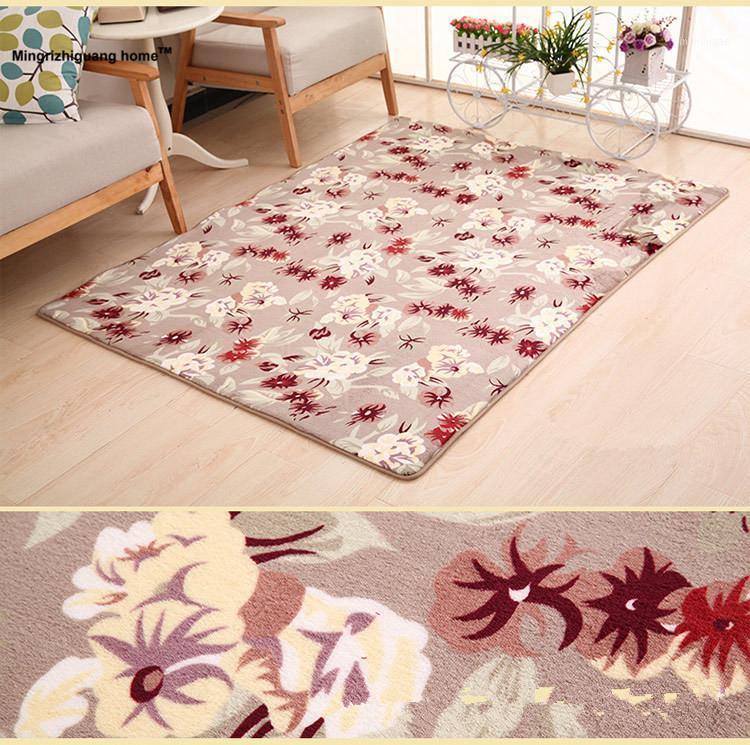 

1PC 40X60CM Carpet Area Rug For Bedroom Livingroom Carpet Kitchen Baths Mat Door Mat Anti-Slip Home Decoration OU 1061, Red
