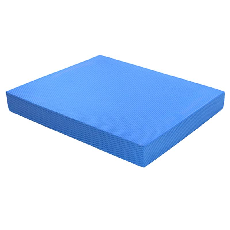 

Yoga For Physical Therapy Soft TPE Exercise Mat Rehabilitation Adults Kids Knee Stability Workout Ankle Foam Pad Travel, Black