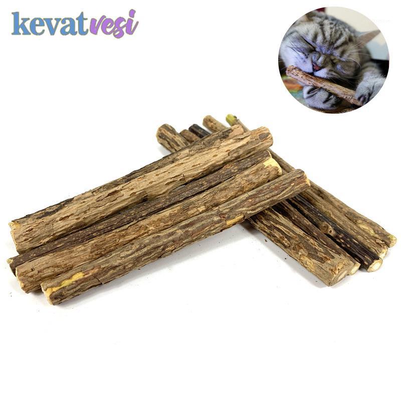 

10/15/20pcs Natural Catnip Pet Cat Molar Toy Matatabi Toothpaste for Cat Tooth Cleaning Toy Silvervine Snack Sticks1