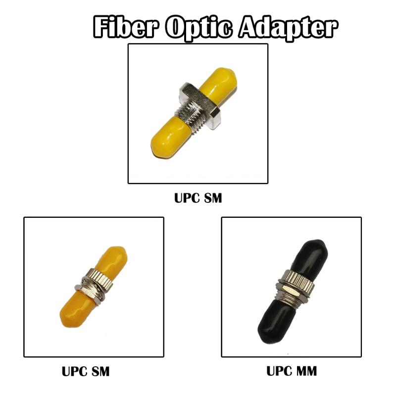 

100 Pieces ST UPC SM Single Mode MM Multi Mode Fiber Adapter Simplex FTTH Networking Ethernet
