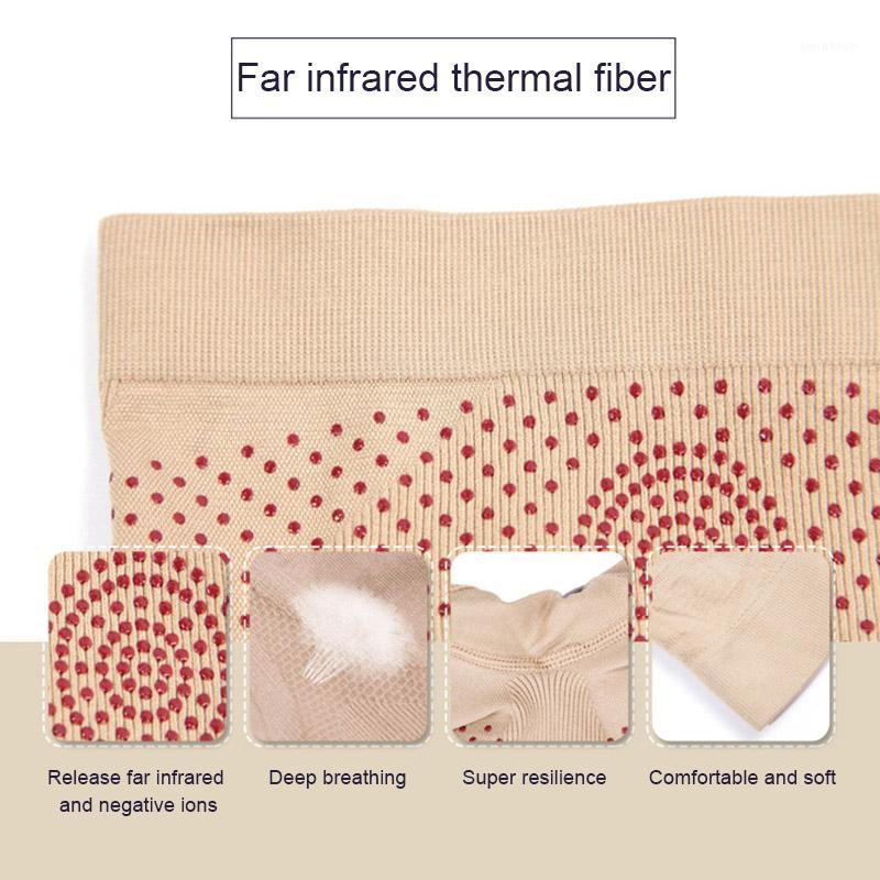 

Women Briefs Dispensing Magnetic Therapy Briefs Breathable Seamless Body Shaper Pants XR-Hot1, Beige