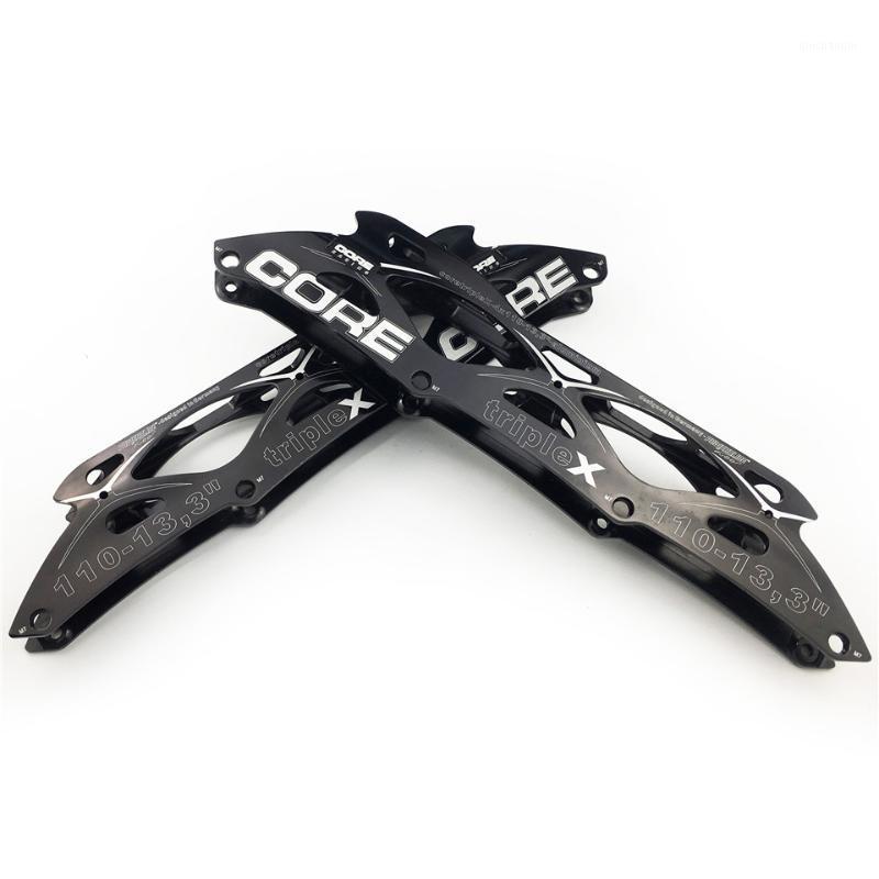 

PowerSlide Core2 Triple X Speed Inline Skate Frames for 4*110mm Skating Wheels 13.3'' 165-195mm Distance Aluminum Alloy Base1, 4-110mm