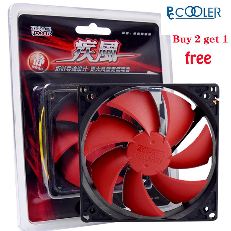

Pccooler Computer Case Cooling Fan 8cm/9cm/12cm Fan for Desktop Computer without LED High Speed and Large Amount Wind