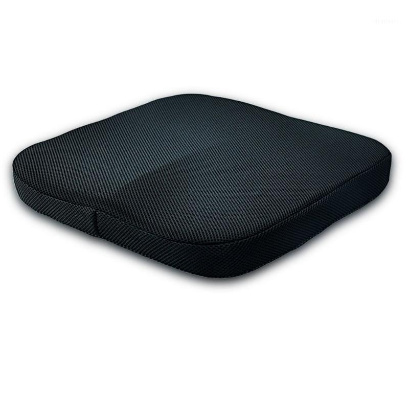 

Wheelchair Orthopedic Back Pain Office Portable Soft Car Chair Pad Pressure Relief Seat Cushion Memory Foam Home1, As pic