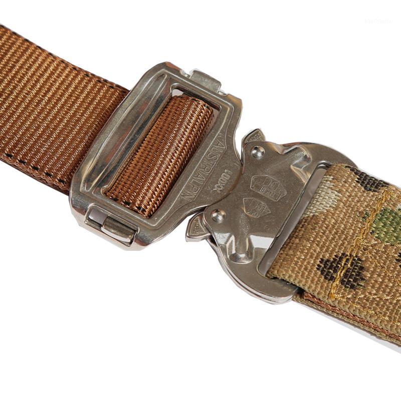 

Tactical belt stainless steel functional tooling hard core nylon1, Camouflage