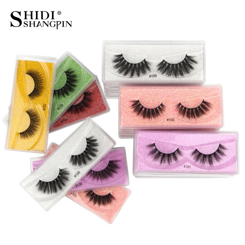 

Wholesale Mink Lashes 10/30/50/100 Pcs 3D Mink Eyelashes In Bulk Natural soft False Eyelashes Wispy Lashes Makeup Fluffy
