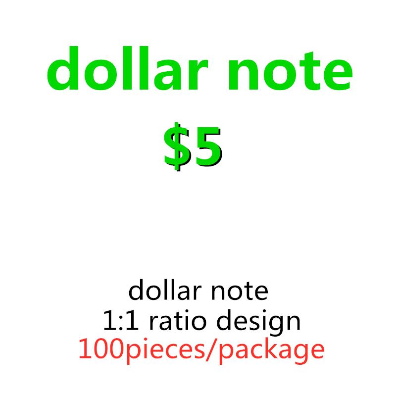 

Dollar Hours 24 Delivery Simulation Bills 5 Fast US Prop DIY Faux Billet Currency Children Props Euro Game Vdovn