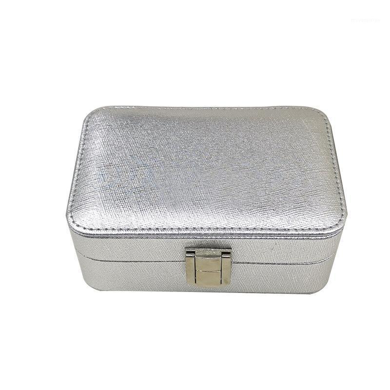 

Silver Jewelry Storage Case Large-Volume Jewlery Box Jewellery Box1
