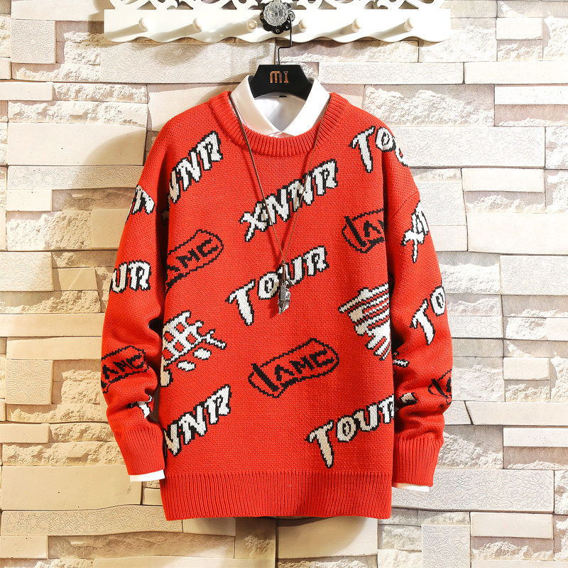 

2021 New Men's Blouses Spring Fall Winter Black Clothes Red Pull Oversize M-4xl 5xl Korean Style Pullovers 6ANO, M801