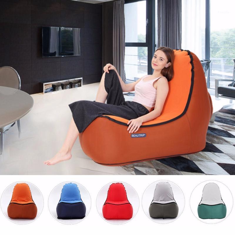 

Indoor & Outdoor Hangout Inflatable Air Lounge Sofa Chair Living Room Bean Bag Lounger Camping Hiking Fishing Chairs Garden Sofa1