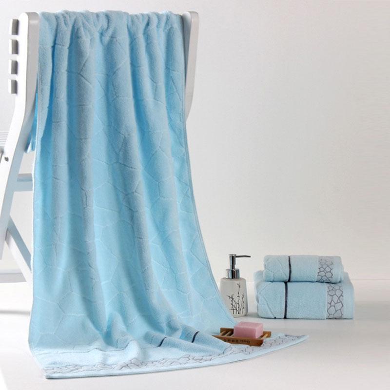 

Bath Towel For Home Terry Towels Adults Wisp For Body Bath And Sauna Soft Water Absorption Thicken 400g 100% Cotton 70*140cm, Sky blue