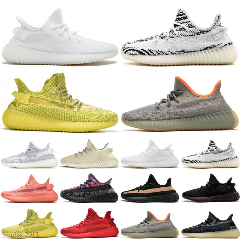 

New Sneakers Kanye Zyon Linen Grey Gum Yeshaya Reflective Desert Sage Tail Light Cinder Yecheil Black Static Men Trainers Running Shoes, Color 17