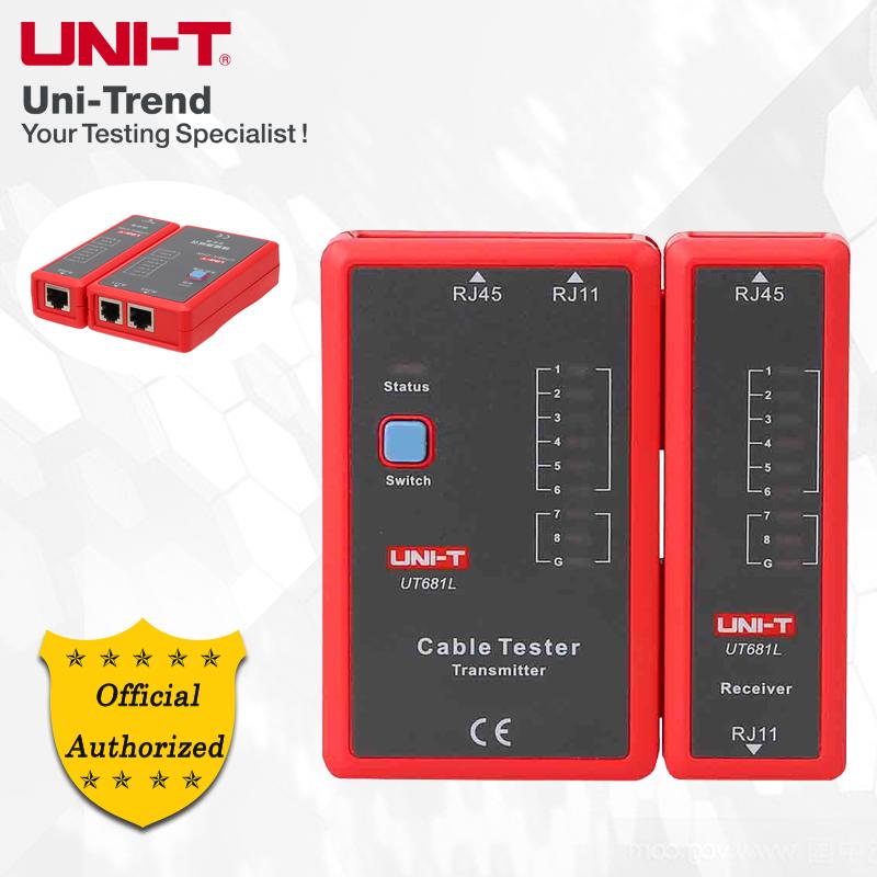 

UNI-T UT681L/UT681C/UT681 Cable Tester; Network Cable/Phone Line//MINI- HD Cable Tester