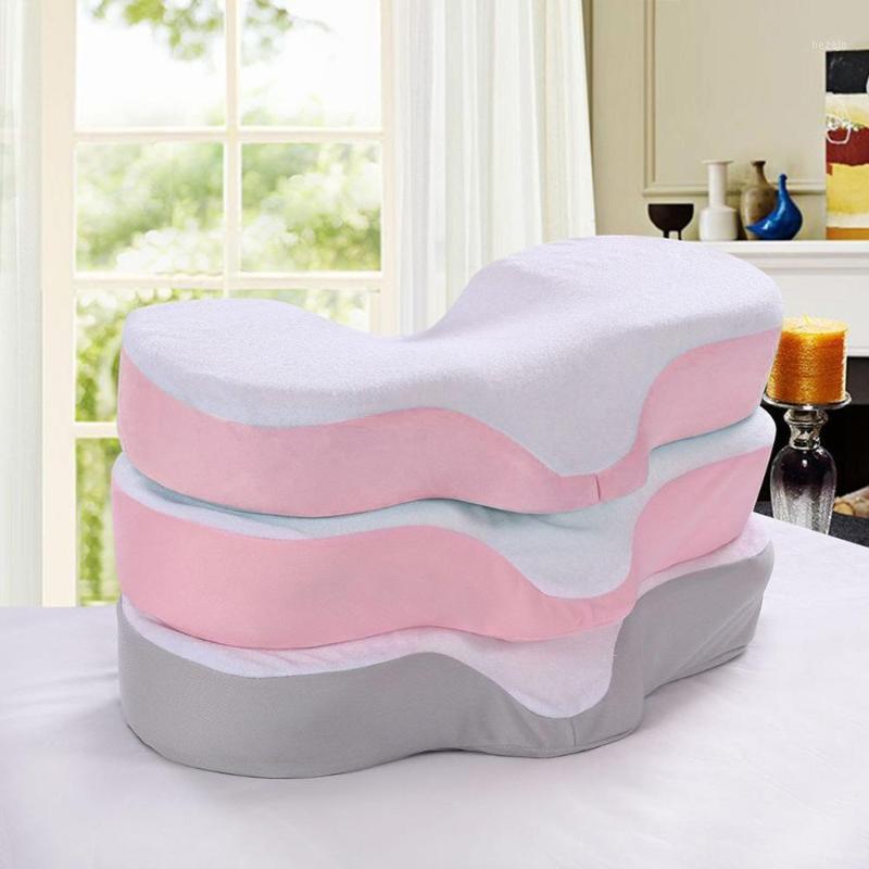 

High Quality Memory Foam Anti Wrinkle Pillow Ergonomic Curve Improve Sleeping Pillows Perfect Concave Headrest Neck Support1