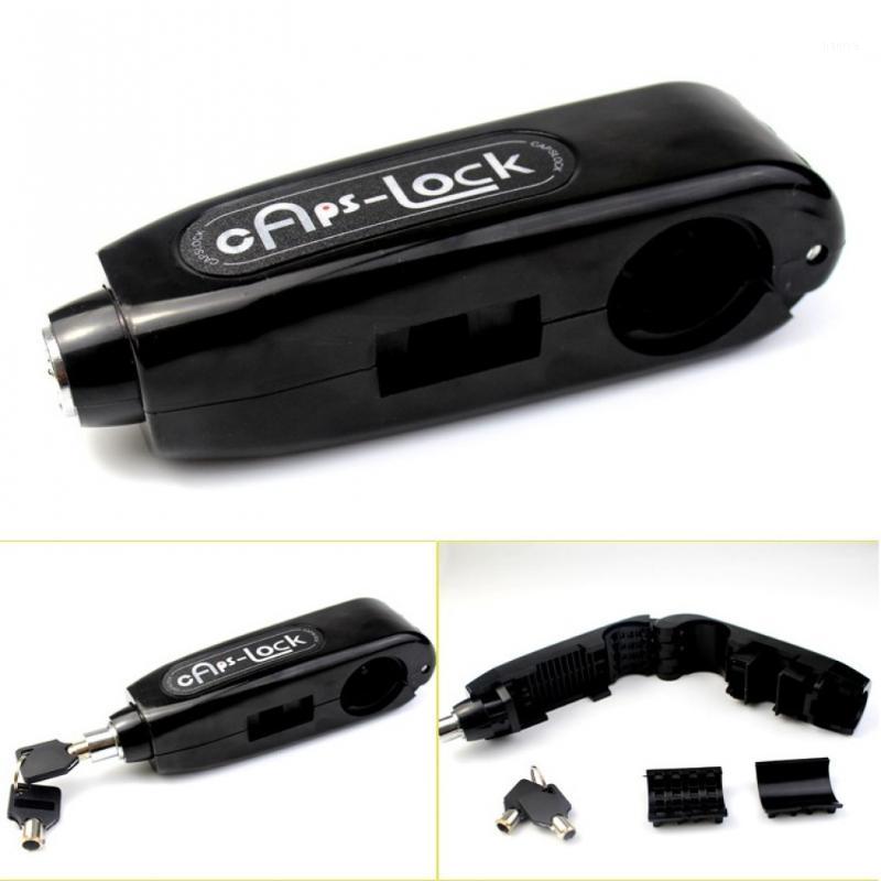 

Universal motorcycle lock scooter handlebar safety lock brake throttle handle anti-theft safety1