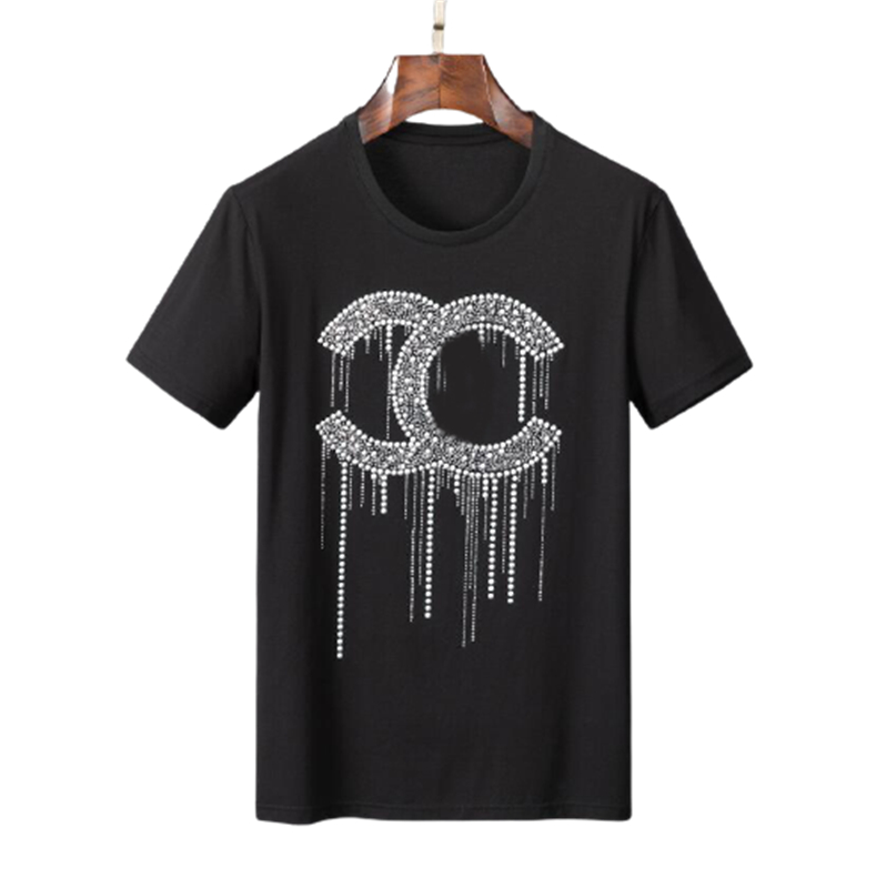 

21SS High Qaulity Mens Designers Tees Print Letter black White T Shirts Fashion Casual Couples Short Sleeves Tee Comfortable Men Women @82