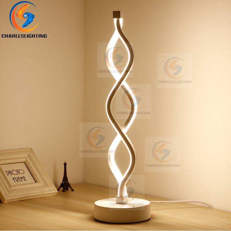 

CHARLESLIGHTING 2020 LED Wall Lamp 24W Eye Protect Wave Shape Light Dimmable Powered Bed Reading Book Light office