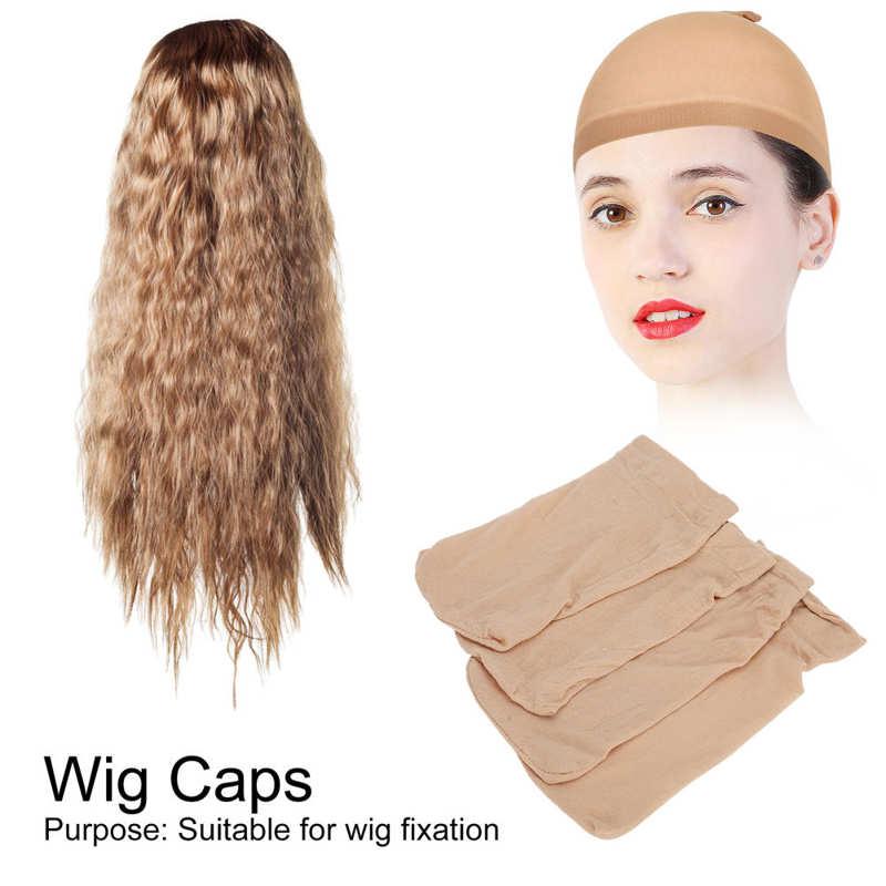 

10 bags x 2 Pc Wig Cap Hair net for Weave Hairnets Wig Nets Stretch Mesh Cap for Making Wigs Fixation Accessory