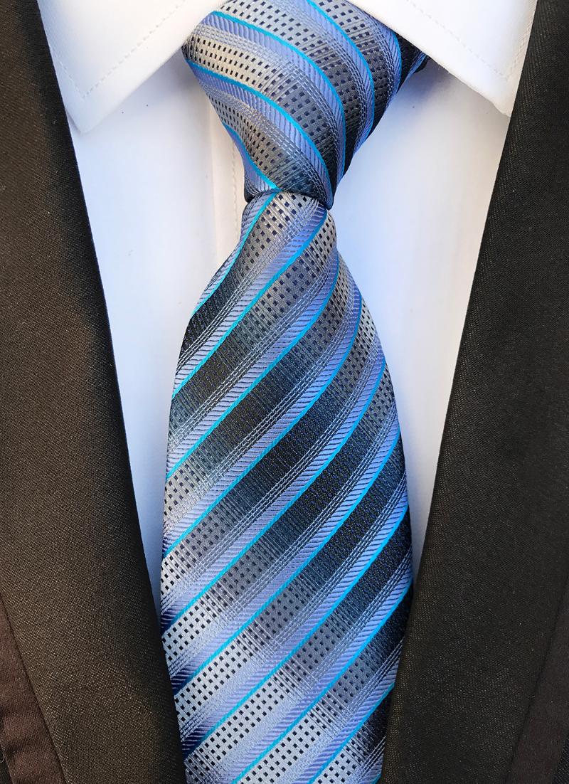 

Factory Fashion Woven Ties 8cm Formal Necktie Gravata with Diagonal Stripes