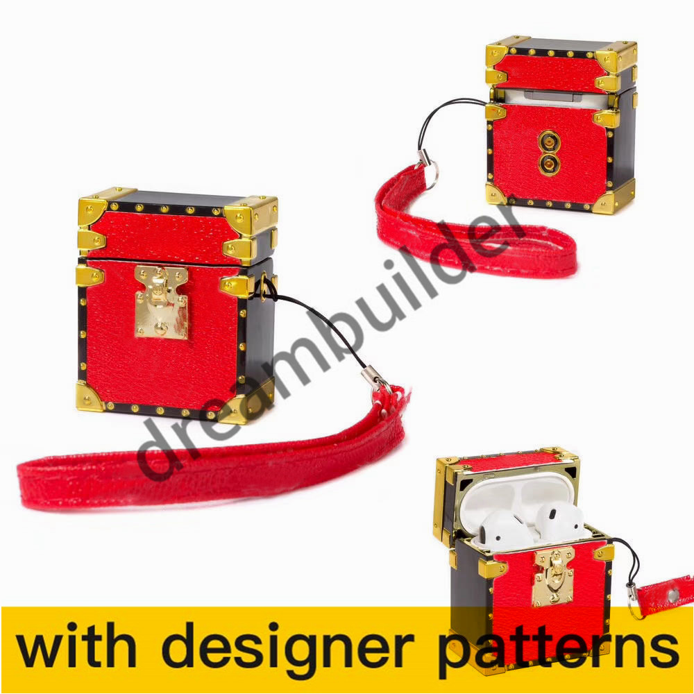 

designer Aripods Pro Cases Wireless Bluetooth Headphones Protective Sleeve Fashion Creative Airpods 1/2 Case Headpset Color Laser CSDE, #5 pink flower